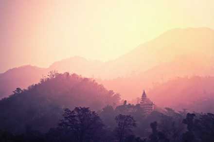 Tempel in Rishikesh India