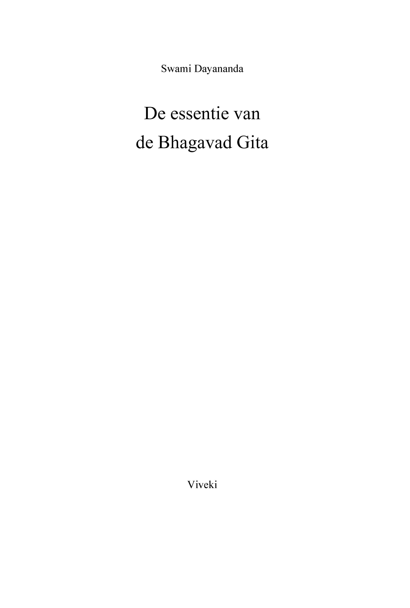 De essentie van de Bhagavad Gita - Afbeelding 2