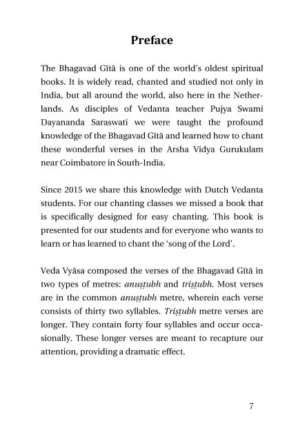 Bhagavad Gita Chant boek - transliteratie - Afbeelding 3